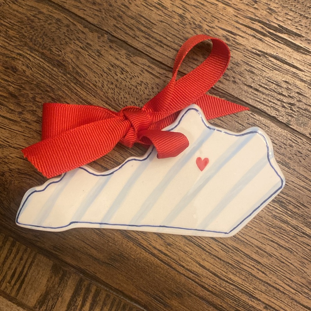 For Pete’s Sake Kentucky Heart Ornament New Collectible